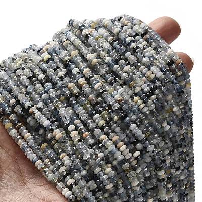 Natural Aquamarine Beads Strands LS-G-RM2025-D01-C-1