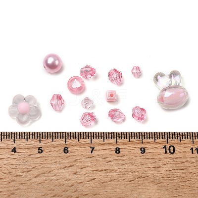 Opaque & Transparent Acrylic Beads SACR-XCP0001-06B-1