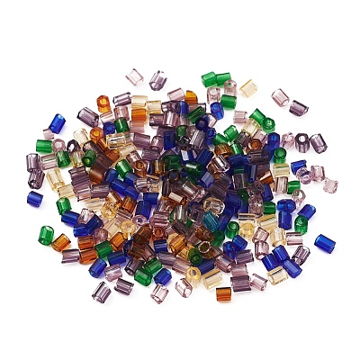 DIY Transparen Tube Glass Beads Bracelet Making Kit DIY-YW0004-36B-1