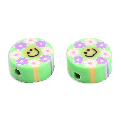 Handmade Polymer Clay Beads CLAY-T019-14G-1