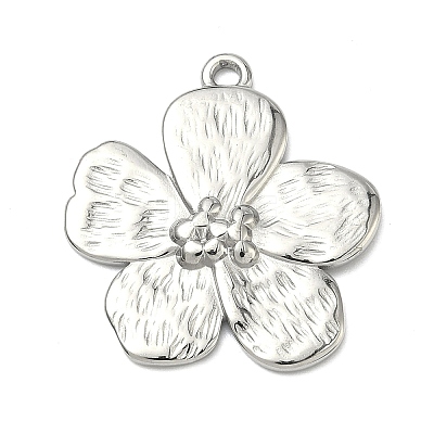 304 Stainless Steel Pendants STAS-C168-02A-P-1