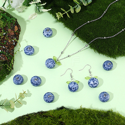 16Pcs Resin Pendants RESI-SC0006-44-1