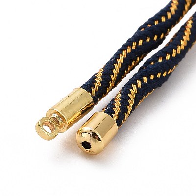 Nylon Cord Silder Bracelets LS-MAK-C003-03G-25-1