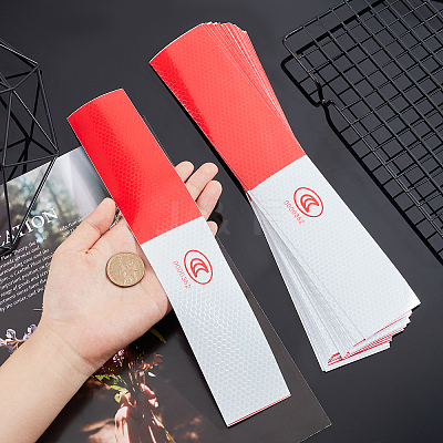 30Pcs Paper Reflective Stickers DIY-GF0005-44-1