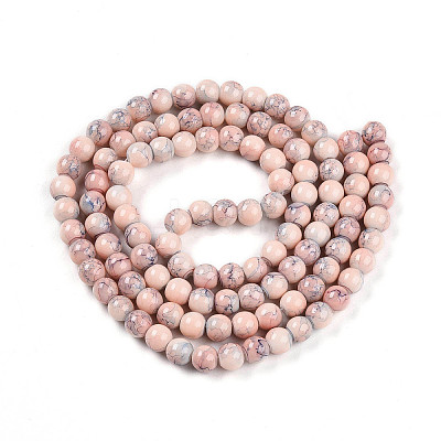 Baking Paint Glass Beads X1-DGLA-N003-8mm-C02-1