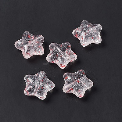 Transparent Acrylic Beads OACR-H019-33C-1