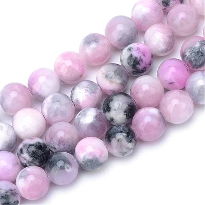 Natural Dyed Persian Jade Gemstone Bead Strands G-R271-6mm-XP13-1