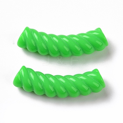 Opaque Acrylic Beads OACR-A016-03-1
