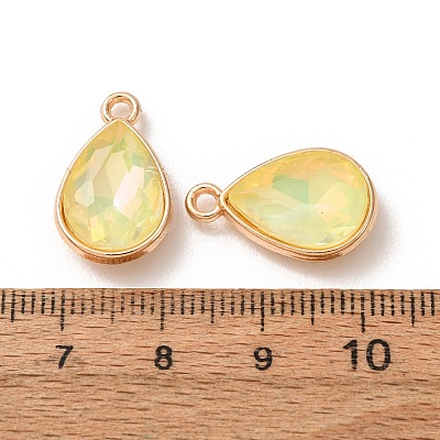 Alloy Glass Pendants GL-CBA7A25-02C-1