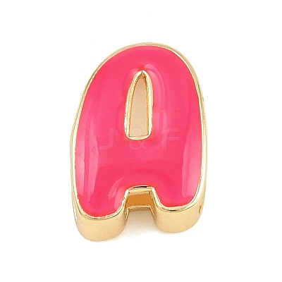 Brass Enamel Beads KK-CBA3FD6-08A-G-1