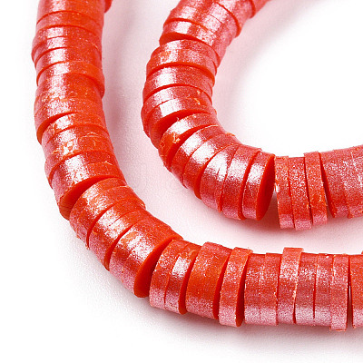 Handmade Polymer Clay Beads Strands CLAY-CJC0015-01E-1