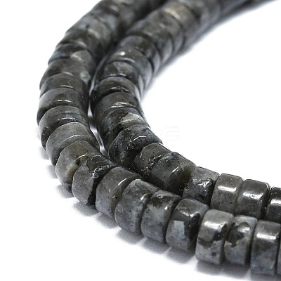 Natural Larvikite Beads Strands G-G974-02-1