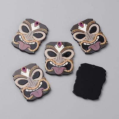 Acrylic Pendants MACR-WH0010-08C-1