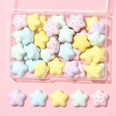 40Pcs Plastic Cabochons MACR-FS0002-20-1