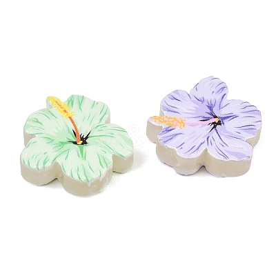 Luminous Printed Opaque Resin Beads RE-CBAC4C7-24-1