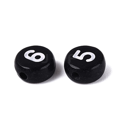 Opaque Acrylic Beads SACR-Q001-12C-1