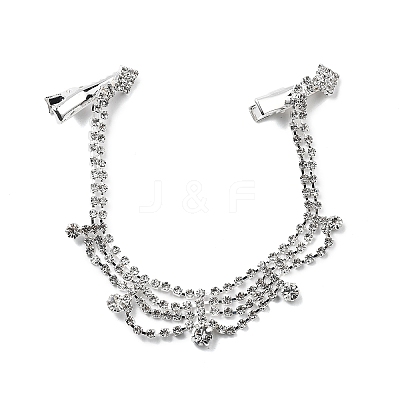 Alloy Rhinestone Hair Chain LS-OHAR-M044-02D-S-1