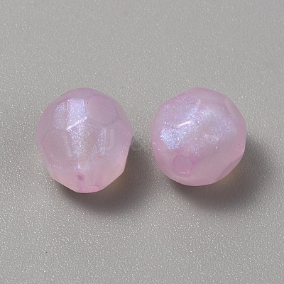 Translucent Acrylic Beads TACR-TAC0004-03G-1