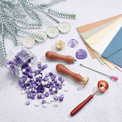 DIY Wax Seal Stamp Kits DIY-CP0003-91E-1