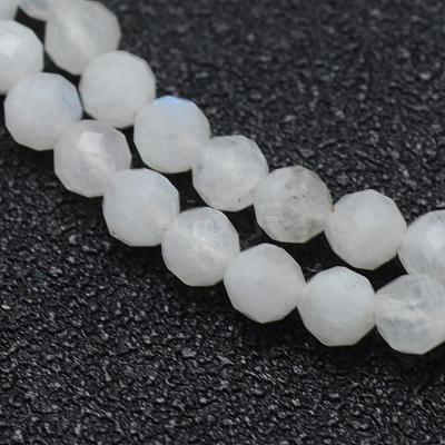 Natural Rainbow Moonstone Beads Strands G-E411-08-3mm-1