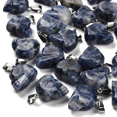 Natural Sodalite Pendants G-Z067-02P-03-1