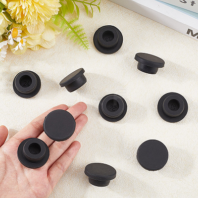 10Pcs Silicone Hole Plugs AJEW-GF0011-66G-1
