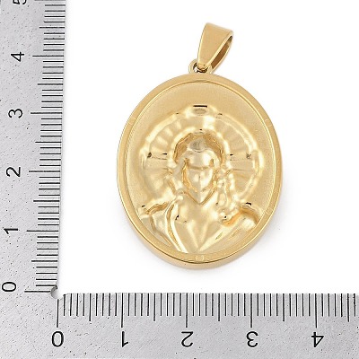 304 Stainless Steel Pendants STAS-M103-01G-03-1