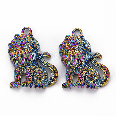 Alloy Pendant Rhinestone Settings PALLOY-S180-081-NR-1