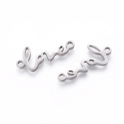 Non-Tarnish 201 Stainless Steel Links X-STAS-F231-096P-1