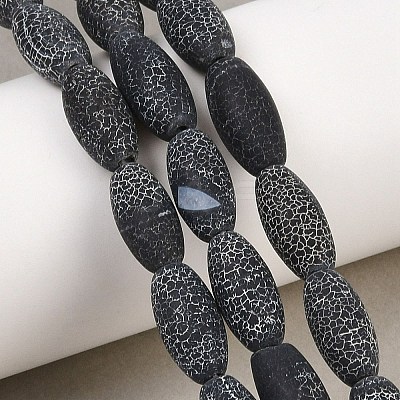 Natural Weathered Agate Beads Strands G-K261-08A-1