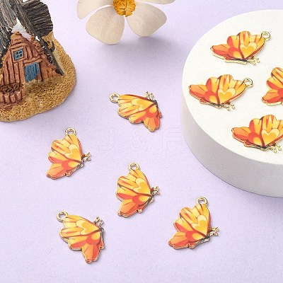 Printed Alloy Pendants FIND-YW0001-70A-1