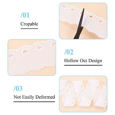 Cotton Lace Trim OCOR-TAC0015-30A-1