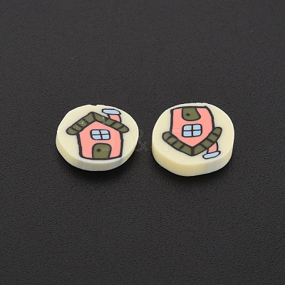 Handmade Polymer Clay Cabochons CLAY-N006-137-1
