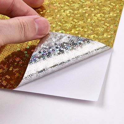 Waterproof A4 Self Adhesive Laser Sticker AJEW-WH0105-08C-1