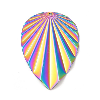 Ion Plating(IP) 304 Stainless Steel Big Pendants STAS-F290-08MC-1