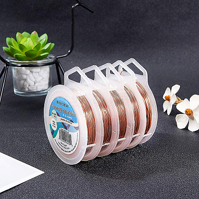 Round Bare Copper Wire for Jewelry Making CWIR-BC0002-16A-1