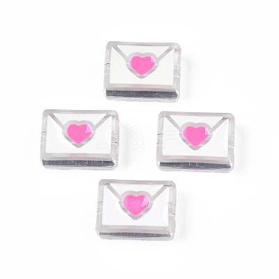 Transparent Acrylic Beads ACRC-S039-11G-1