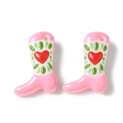 Baking Paint Glass Enamel Beads BLOW-D300-01D-1