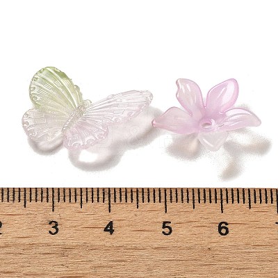 Imitation Jelly Acrylic Beads OACR-H039-02E-1