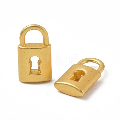Rack Plating Alloy Charms PALLOY-I215-19G-1