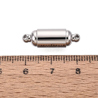 304 Stainless Steel Magnetic Clasps STAS-N127-02C-P-1