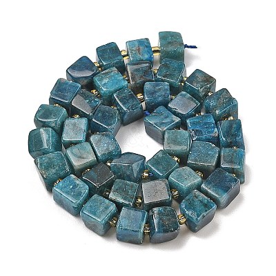 Natural Apatite Beads Strands G-G053-B18-04-1