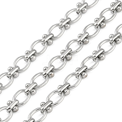 Tarnish Resistant 304 Stainless Steel Link Chain CHS-H028-03P-01-1