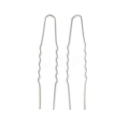 Brass Hair Sticks KK-U057-18P-1