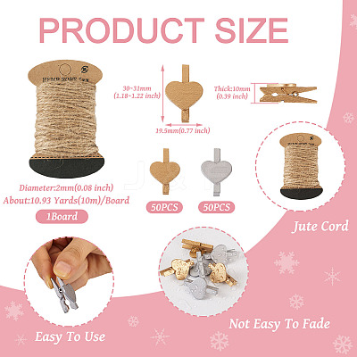 DIY Photo Paper Craft Clips Making Kit DIY-YS0001-73-1