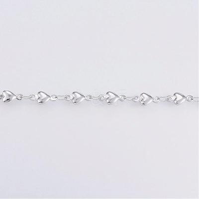 Tarnish Resistant 304 Stainless Steel Bar Link Chains STAS-G038-02B-1