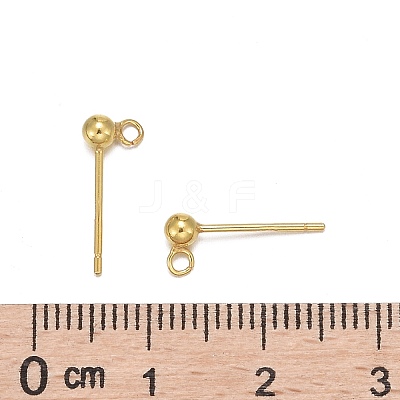 925 Sterling Silver Ear Stud Findings X-STER-K167-042B-G-1