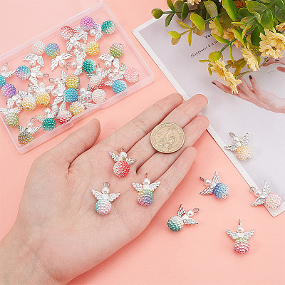 4 Sets Alloy Pendants FIND-PH0008-68-1