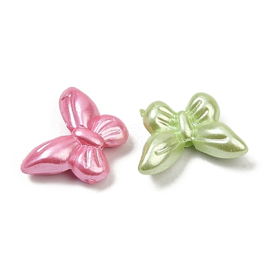 Opaque Acrylic Imitation Pearl Beads OACR-B031-51-1