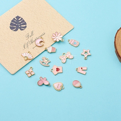 Alloy Enamel Pendants ENAM-YW0001-20-1
